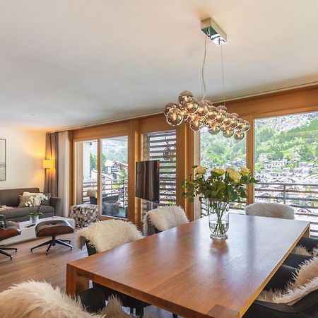 Modern Apartment With View Over Zermatt Exterior foto